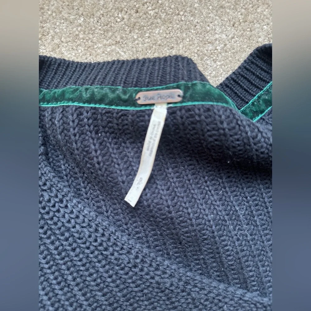 Free People Rib Knit Sweater